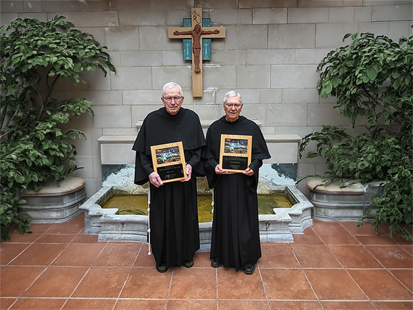 Franciscan Priest and Brother Honored