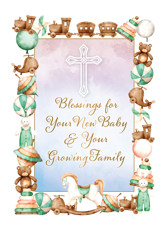 A New Arrival New Baby Card